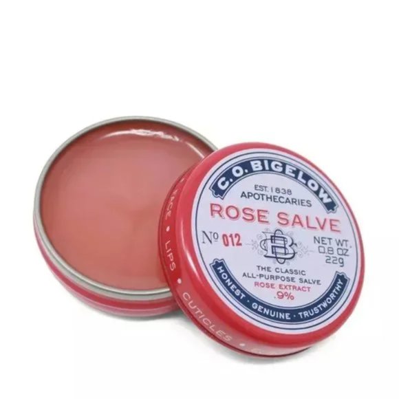 C.O. Bigelow Rose Salve Tin - No. 012 - Picture 2 of 2